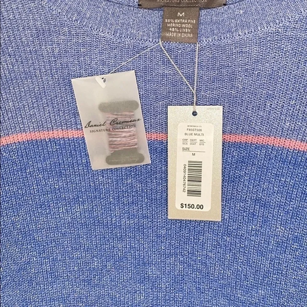 🆕Daniel Cremieux Men’s Crewneck Sweater - Picture 4 of 5